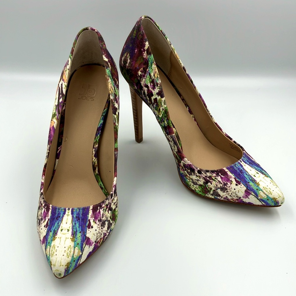 Joe’s Jeans Multicolor Stiletto 4 inches Heel Shoes Size 8M - GUC